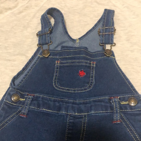 Polo Baby Jean Overalls | 12-18M |EEUC - Picture 2 of 7